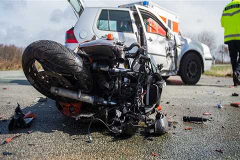 Who is responsible for most motorcycle accidents?