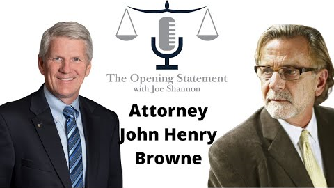 Ep. 7 | Ted Bundy's Criminal Defense Attorney John Henry Browne | Opening Statement with Joe Shannon