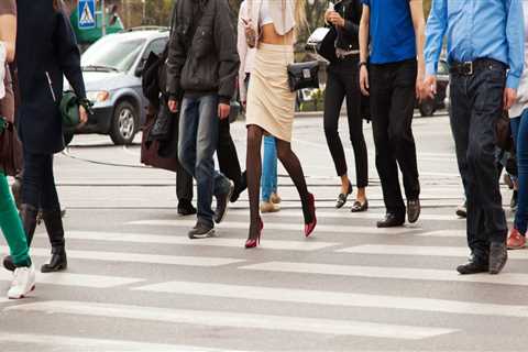 What should you avoid as a pedestrian?
