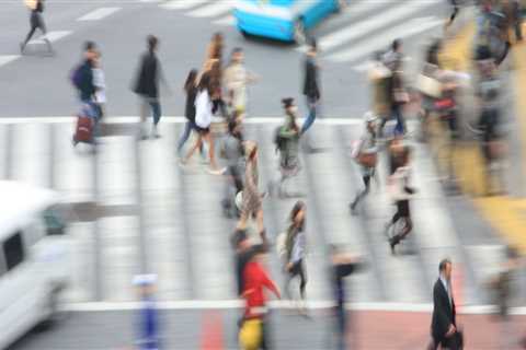 What age of pedestrians are most at risk?