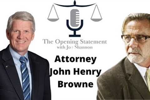 Ep. 7 | Ted Bundy's Criminal Defense Attorney John Henry Browne | Opening Statement with Joe Shannon