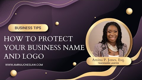 How to get a trademark for your business name and logo - Lawyer Explains