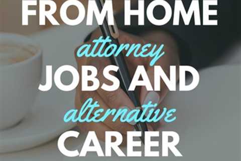 Where to Find Attorney Jobs