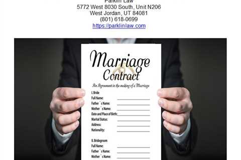 Prenuptial Agreement Lawyer Bluebell UT 84007