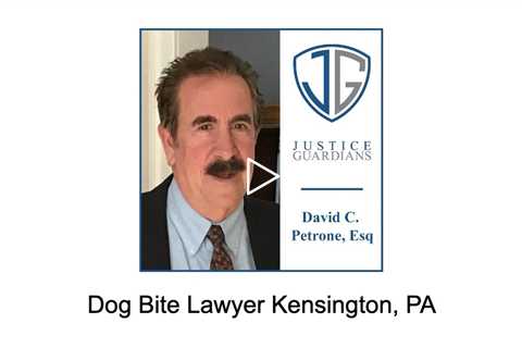 Dog Bite Lawyer Kensington, PA - Justice Guardians