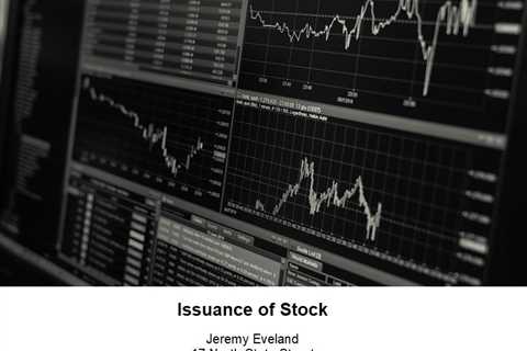 Issuance of Stock