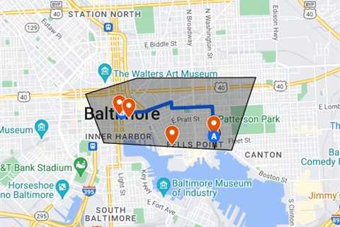 Abogados de accidentes de trabajo en Baltimore, MD - Google My Maps