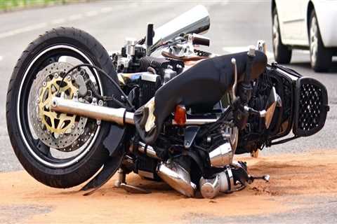 Where do 70% of motorcycle accidents occur?