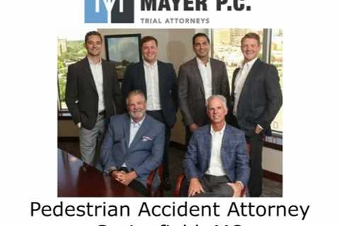 Pedestrian Accident Attorney Springfield, MO