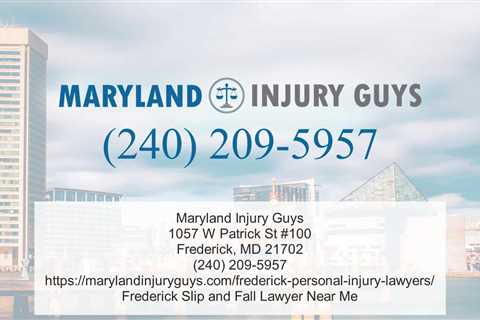 Workers' Compensation Lawyer Frederick, MD