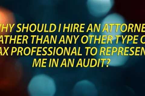 From the Tax Law Offices of David W. Klasing - Tax Attorney vs. CPA: Why Not Hire a Dual Licensed..