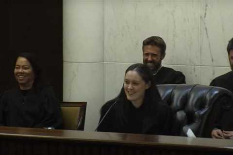 Katharine Lum formally sworn in as newest appeals judge, reminds colleagues about plight of..