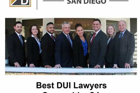 Best DUI Lawyers Oceanside, CA