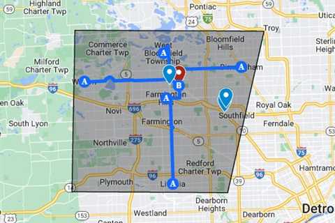 Motorcycle accident lawyer Farmington Hills, MI - Google My Maps