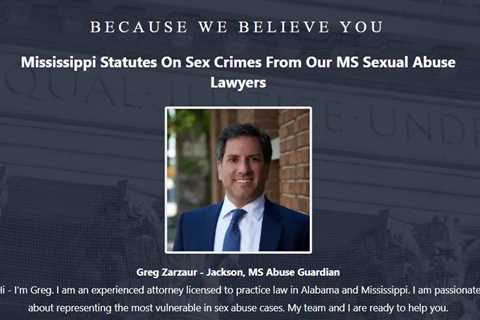 Sexual Assault Lawyer Greg Zarzaur Jackson, MS