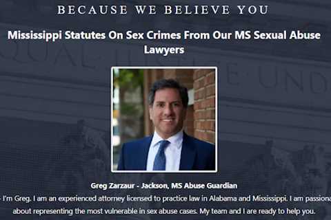 Sexual Assault Lawyer Greg Zarzaur Jackson, MS - Abuse Guardian