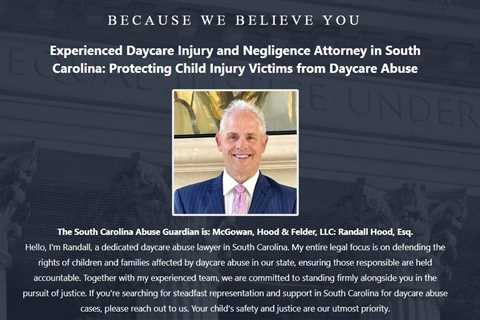 Daycare Sexual Abuse Lawyer Randall Hood Charleston, SC