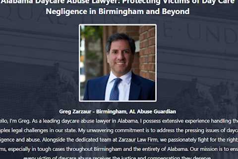 Daycare Sexual Abuse Lawyer Greg Zarzaur Birmingham, AL - Abuse Guardian