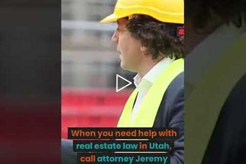 North Logan UT Construction Lawyer Jeremy Eveland (801) 613-1472