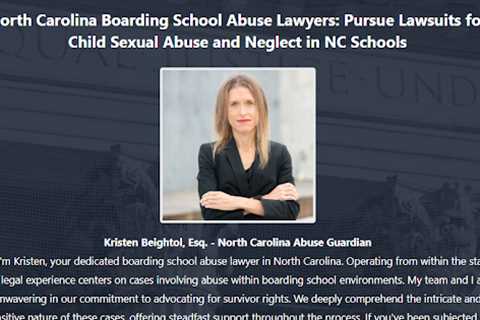 Boarding School Abuse Lawyer Kristen Beightol Raleigh, NC - Abuse Guardian