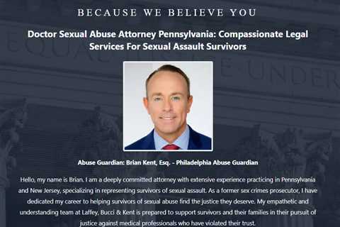 Doctor Sexual Abuse Lawyer Brian Kent Philadelphia, PA - Abuse Guardian