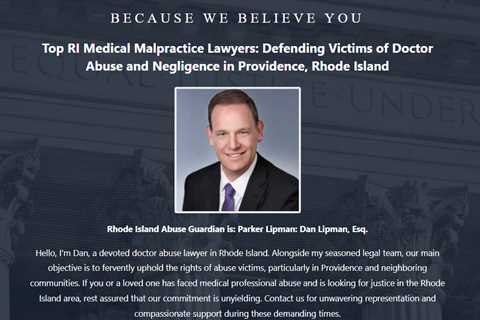 Doctor Abuse Lawyer Dan Lipman Providence, RI