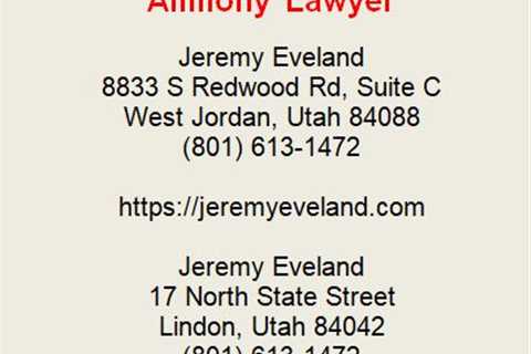 Alimony Lawyer