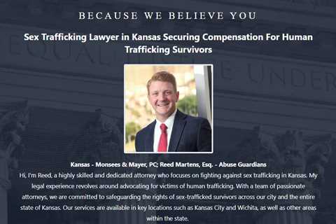 Sex Trafficking Lawyer Reed Martens Kansas