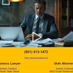 Salt Lake City Utah Lawyer for Business Sale (801) 613-1472