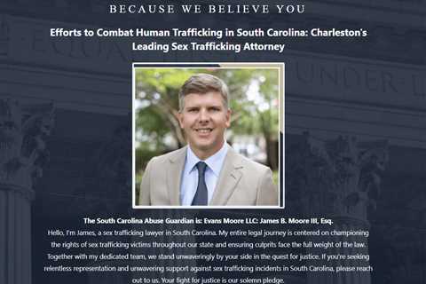 Sex Trafficking Lawyer James B. Moore III South Carolina