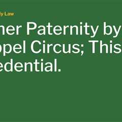 Another Paternity by Estoppel Circus; This One Precedential.