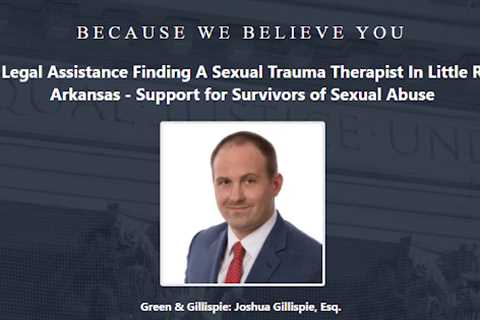 Sexual Trauma Lawyer Joshua Gillispie Arkansas - Abuse Guardian