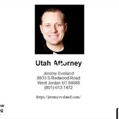 Real Estate Lawyer Salt Lake City UT 84102 - Jeremy Eveland