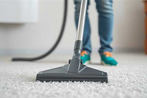 Carpet Cleaner Before Vacuum