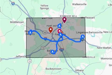 Rideshare Accident Attorney Frederick, MD - Google My Maps