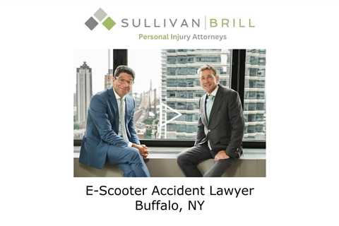 E-Scooter Accident Lawyer Buffalo, NY - Sullivan Brill Personal Injury Attorneys