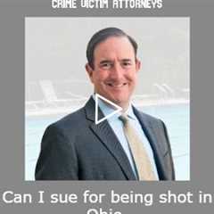 Can I sue for being shot in Ohio   Michael Haggard