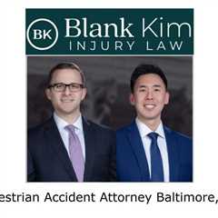 Pedestrian Accident Attorney Baltimore, MD - Blank Kim Injury Law's Podcast