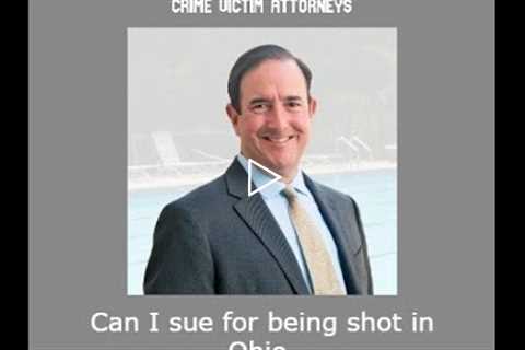 Can I sue for being shot in Ohio   Michael Haggard