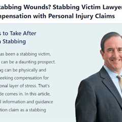 Can I sue for being stabbed in California · Monday, Jun 9 📸