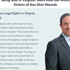 Can I Sue For Being Shot in Virginia · Monday, Sep 15 📸