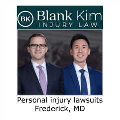 Personal injury lawsuits Frederick, MD