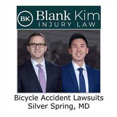 Bicycle Accident Lawsuits Silver Spring, MD - Blank Kim Injury Law's Podcast