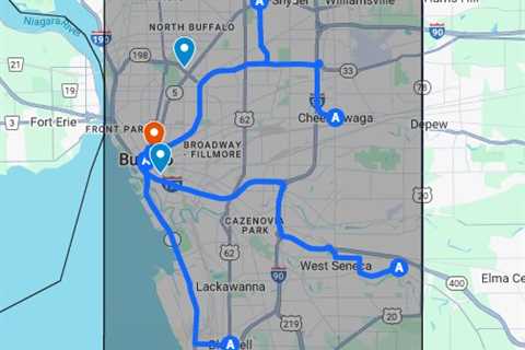 Bicycle Accident Lawsuits Buffalo, NY - Google My Maps