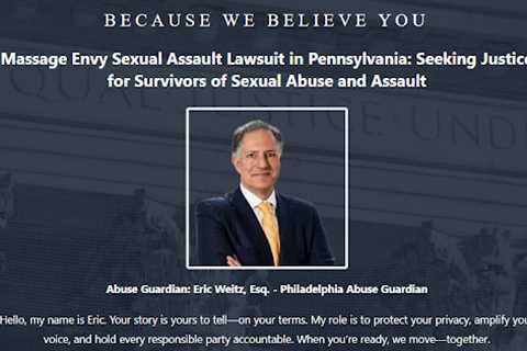 Massage Envy Abuse Lawyer PA · Monday, Jan 12 📸