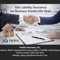 Get Liability Insurance for Business Snyderville Utah
