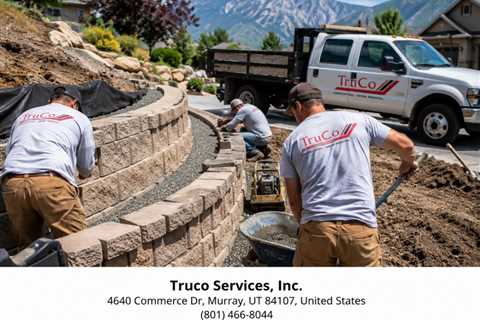 Sandy Utah Retaining Wall Installation